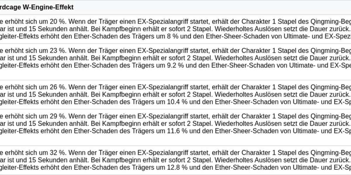 Qingming W-Engine – Beste Waffe für Yixuan [Guide]